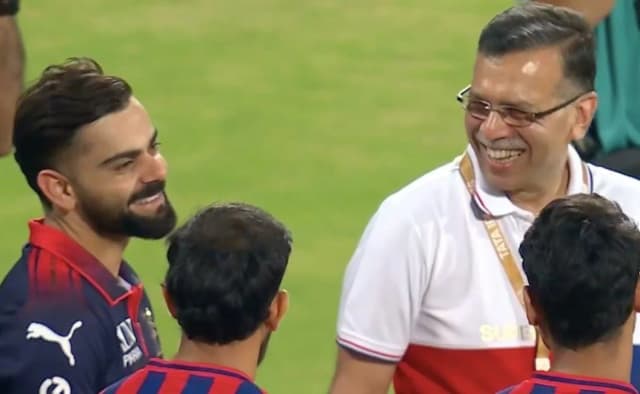 Virat Kohli Meets LSG Owner Sanjiv Goenka After RCB’s Big Win: Viral Pictures Break the Internet in IPL 2026